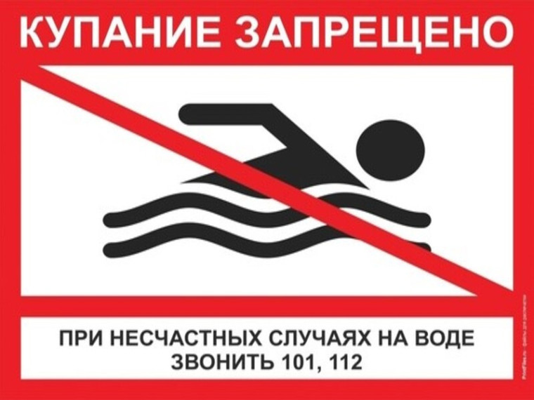 Запрет купания. Запрет купания.